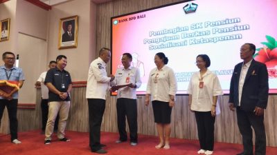 344 ASN Bangli Purna Tugas dalam 2 Tahun